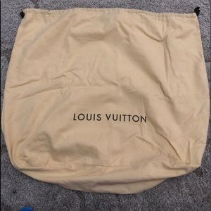 Authentic Large Louis Vuitton Dust Bag 18x24